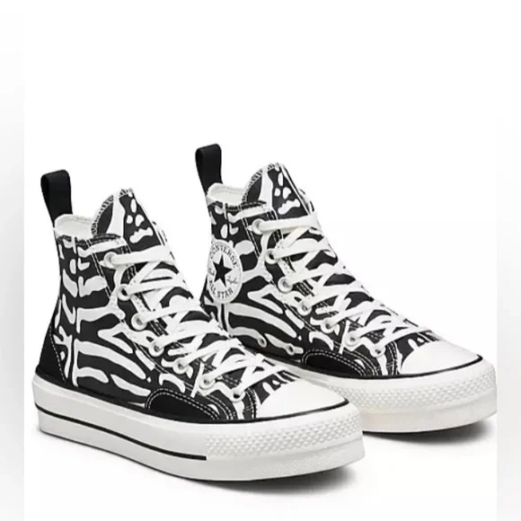 Converse Chuck Taylor All Star High Top Women's Black Egret Sneaker, NIB - Picture 12 of 12